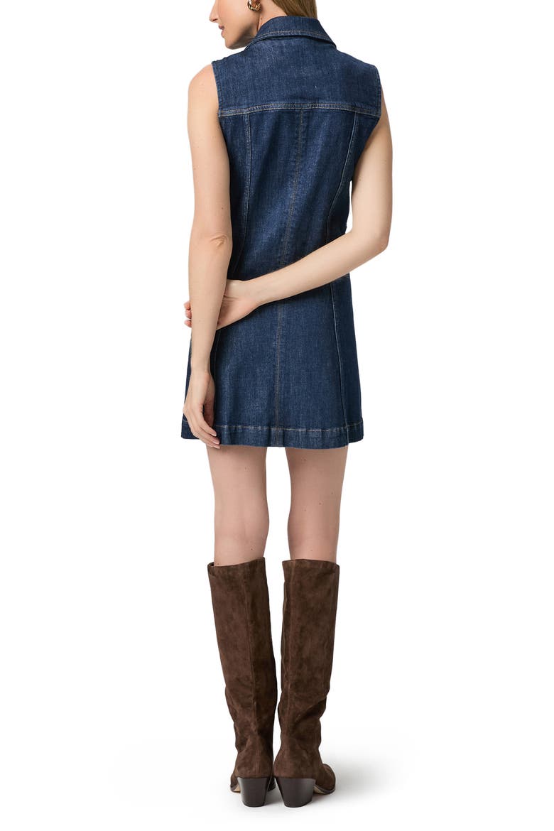 Andria Sleeveless Denim Minidress, Alternate, color, IMAN