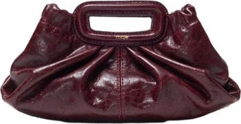 maje Crackled leather Milpli mini Clutch | Nordstrom