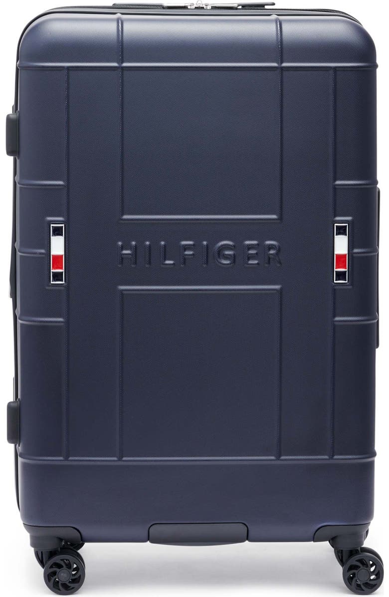 Tommy Hilfiger Big H 3 Piece Luggage Set, Alternate, color, Navy