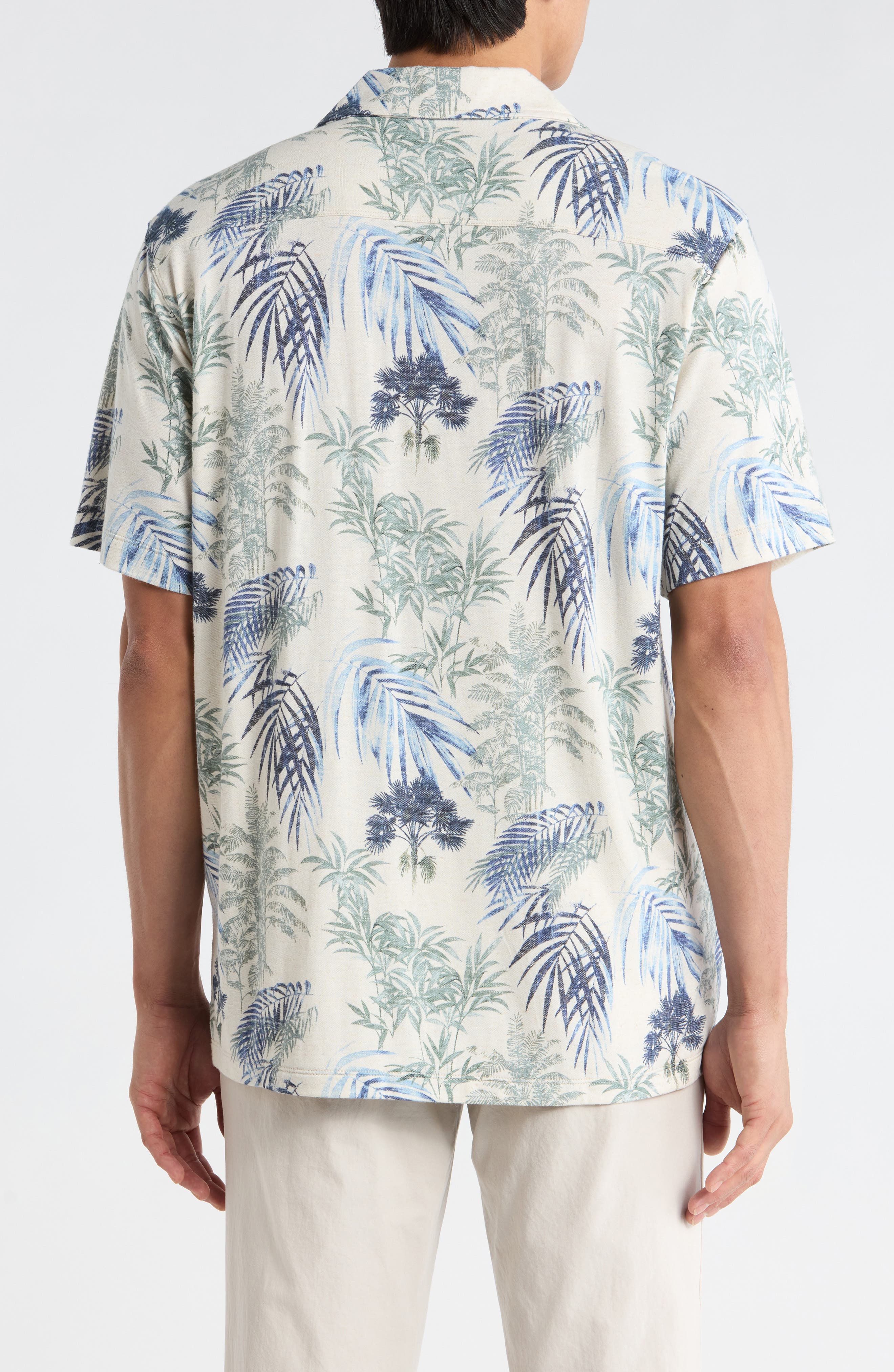 Vista Mar Bravo Beach IslandZone Knit Camp Shirt - image 2