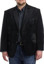 Synrgy by DXL Jacket Relaxer Velvet Sport Coat