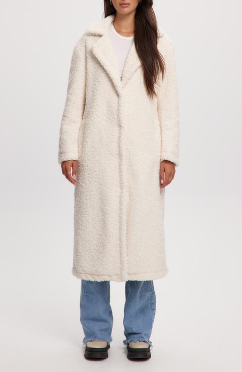 Franny Faux Shearling Coat