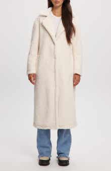 Noize Franny Faux Shearling Coat