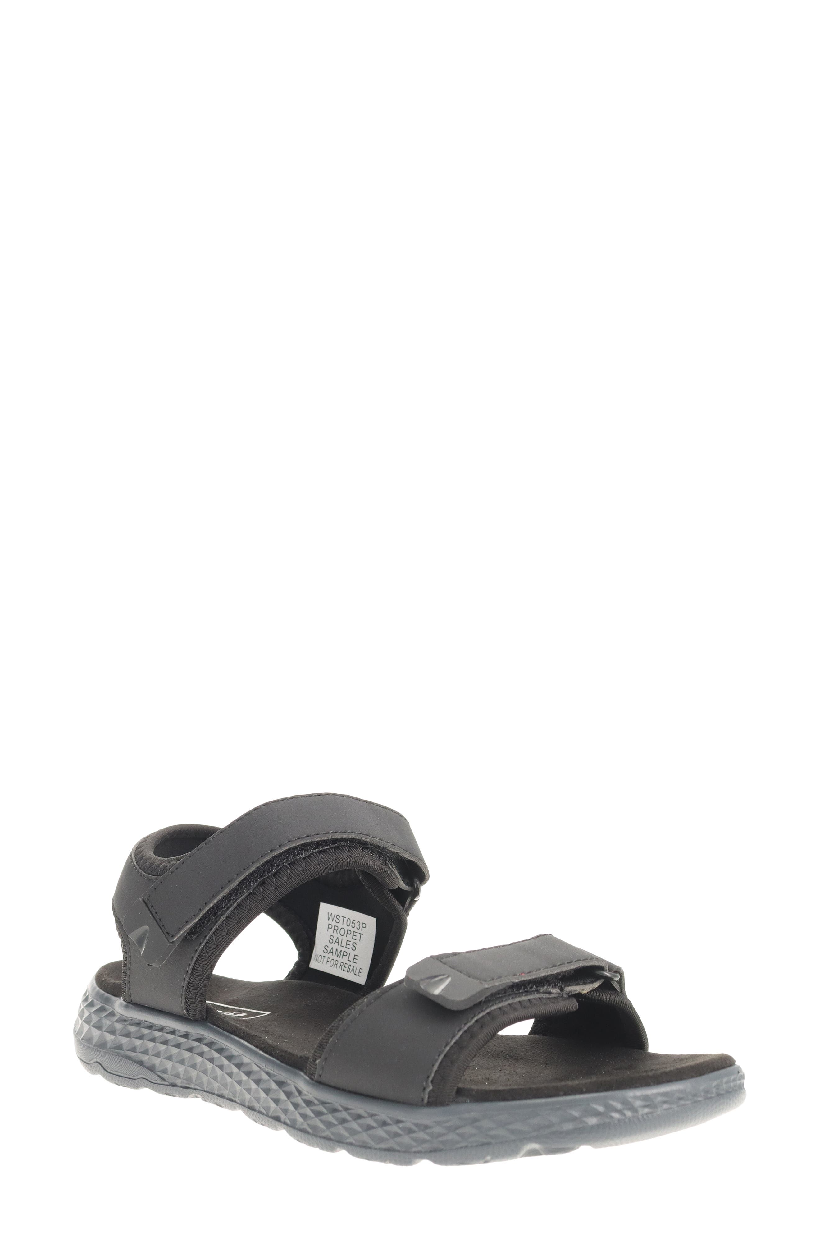 Propét TravelActiv Aspire Sandal, Main, color, Black