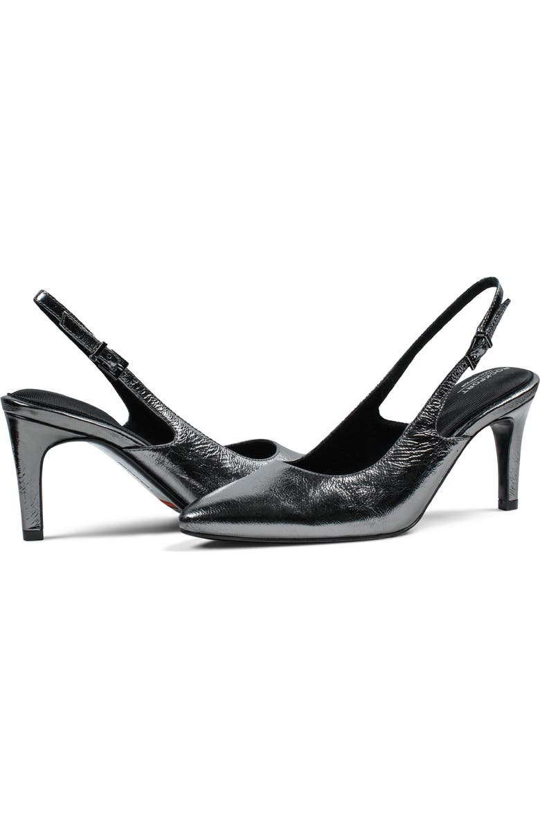 Rockport Jolie Slingback Pump, Alternate, color, Pewter
