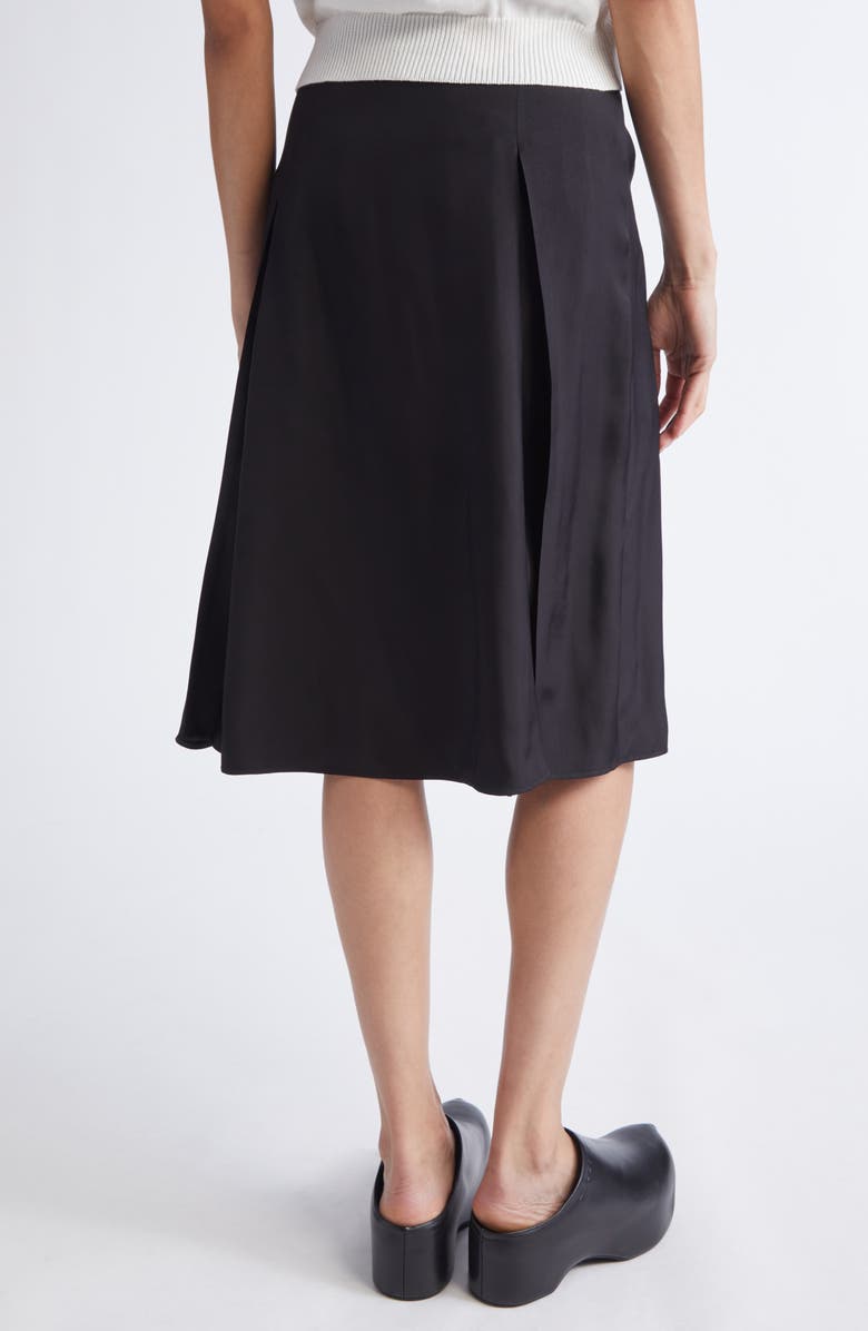 Marni Pleated Midi Skirt, Alternate, color, 00N99 Black