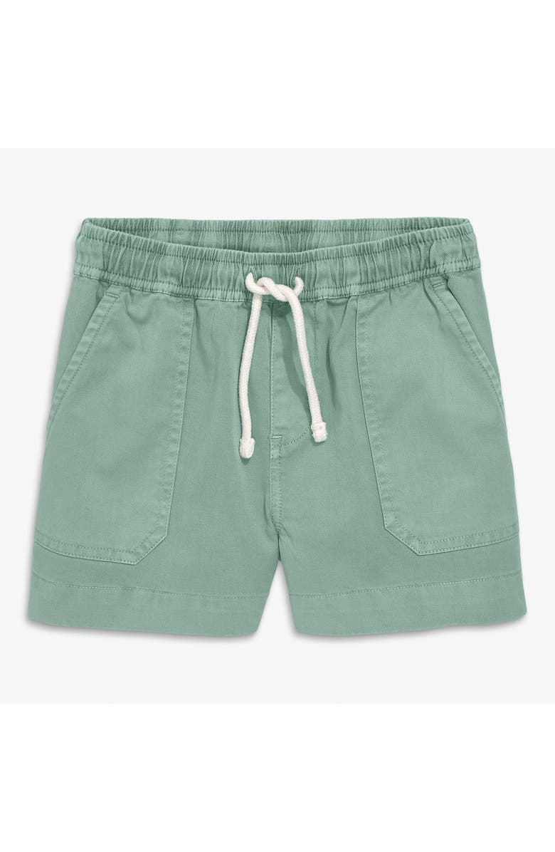 Primary Kids Garment Dyed Stretch Chino Midi Short, Main, color, Cactus