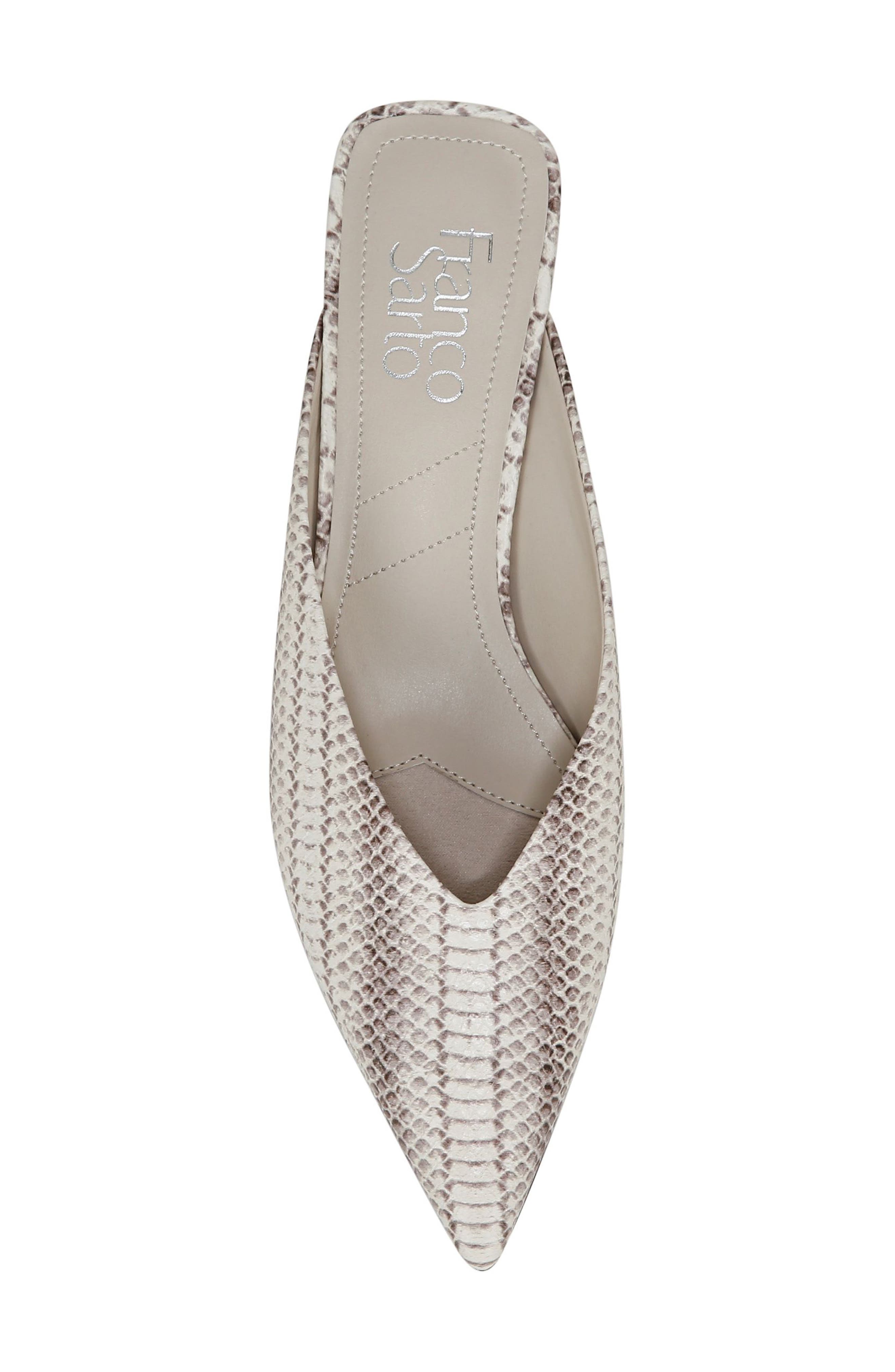 Franco Sarto Jayda Kitten Heel Mule, Alternate, color, Grey