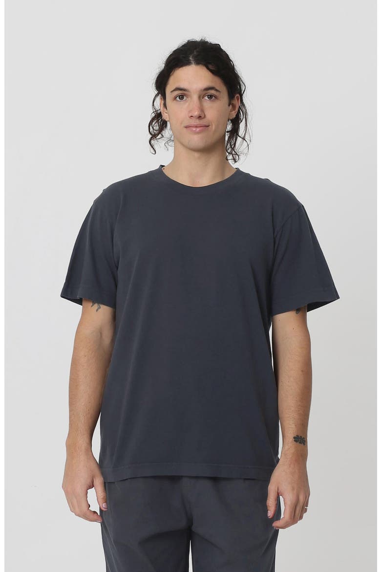 Short Sleeve Trash Tee, Main, color, Slate