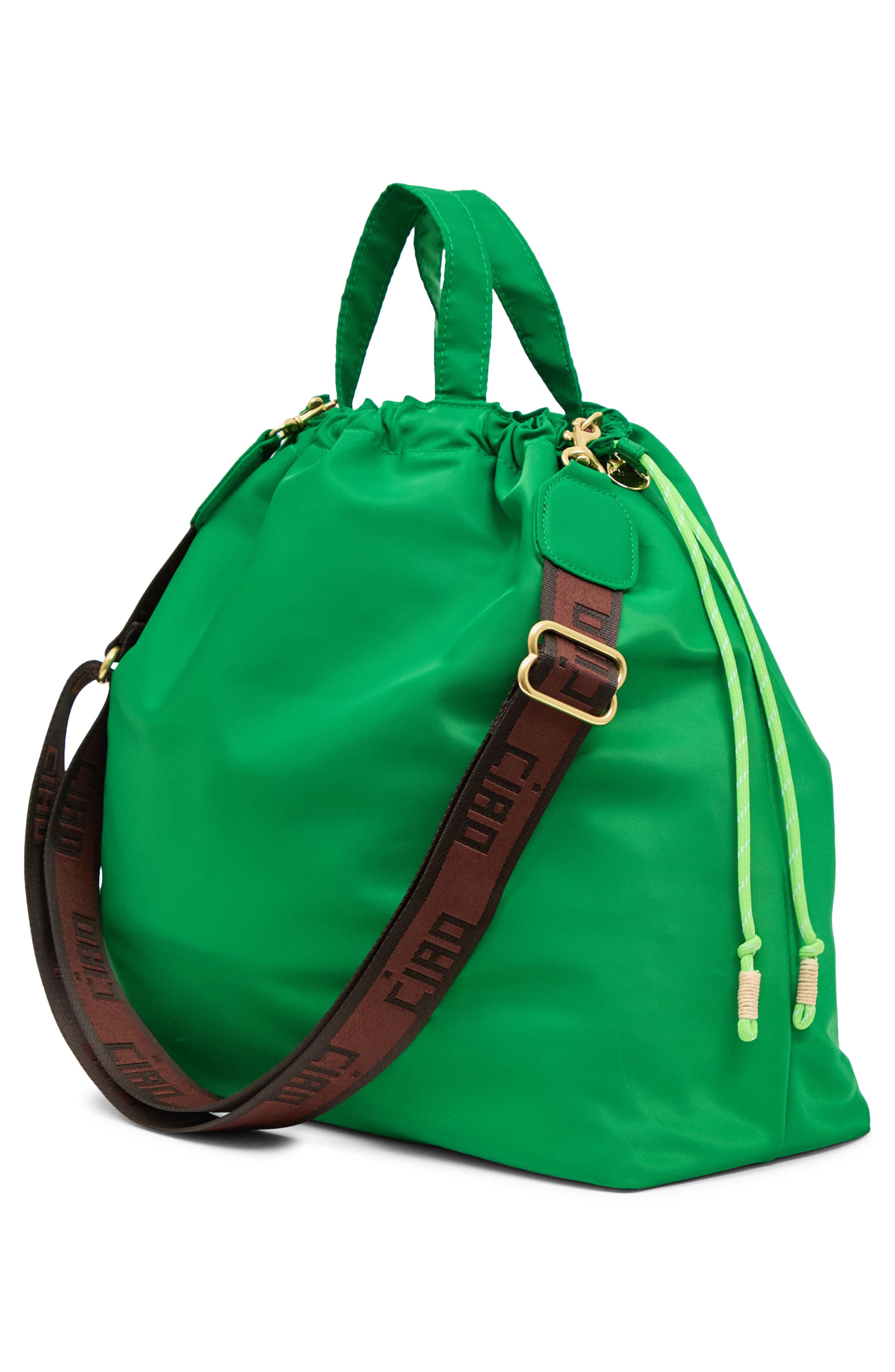 Clare V. Sac Tout Convertible Backpack, Alternate, color, Fern