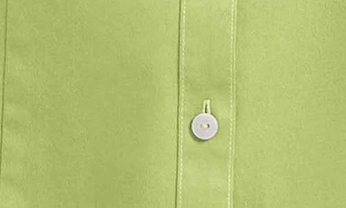 Foxcroft Mary Non-iron Stretch Cotton Button-up Shirt In Green