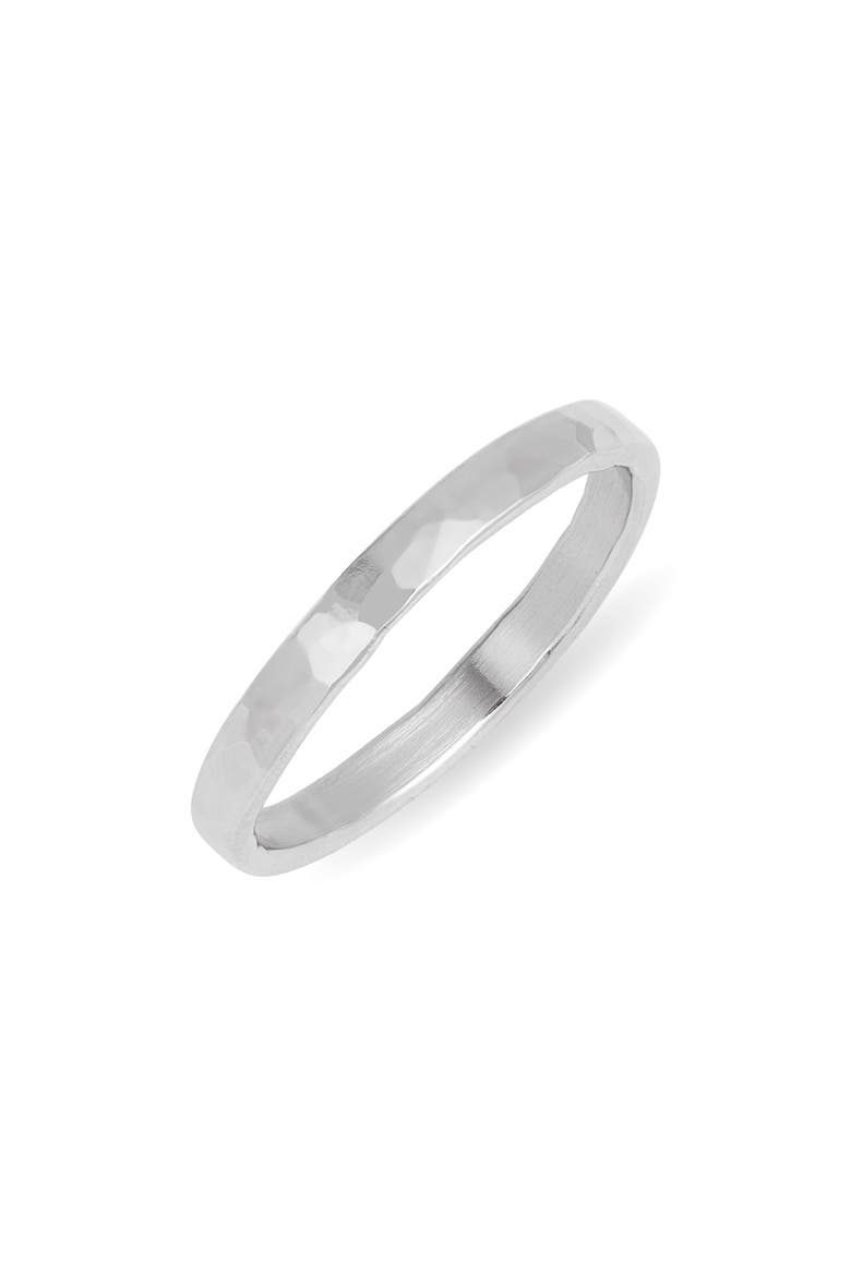Coffee Band Ring, Main, color, STERLING SILVER