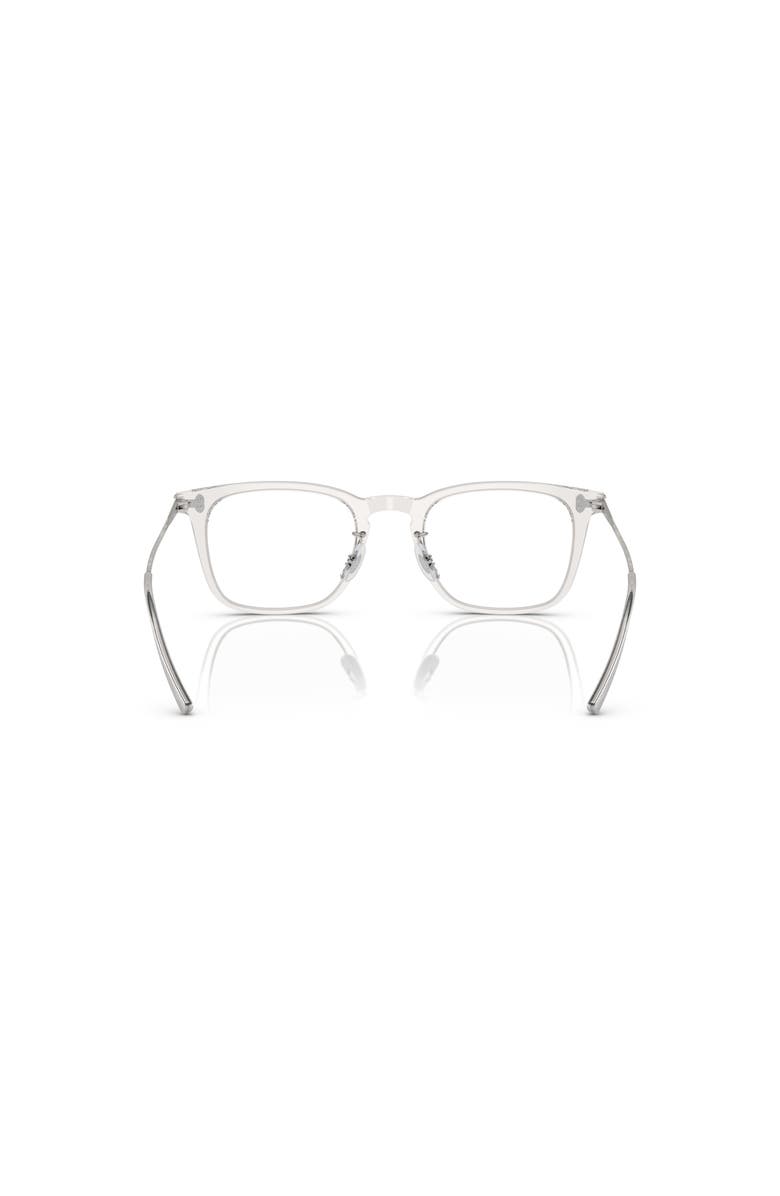 Oliver Peoples 49mm Rectangle optical glasses, Alternate, color, Grey