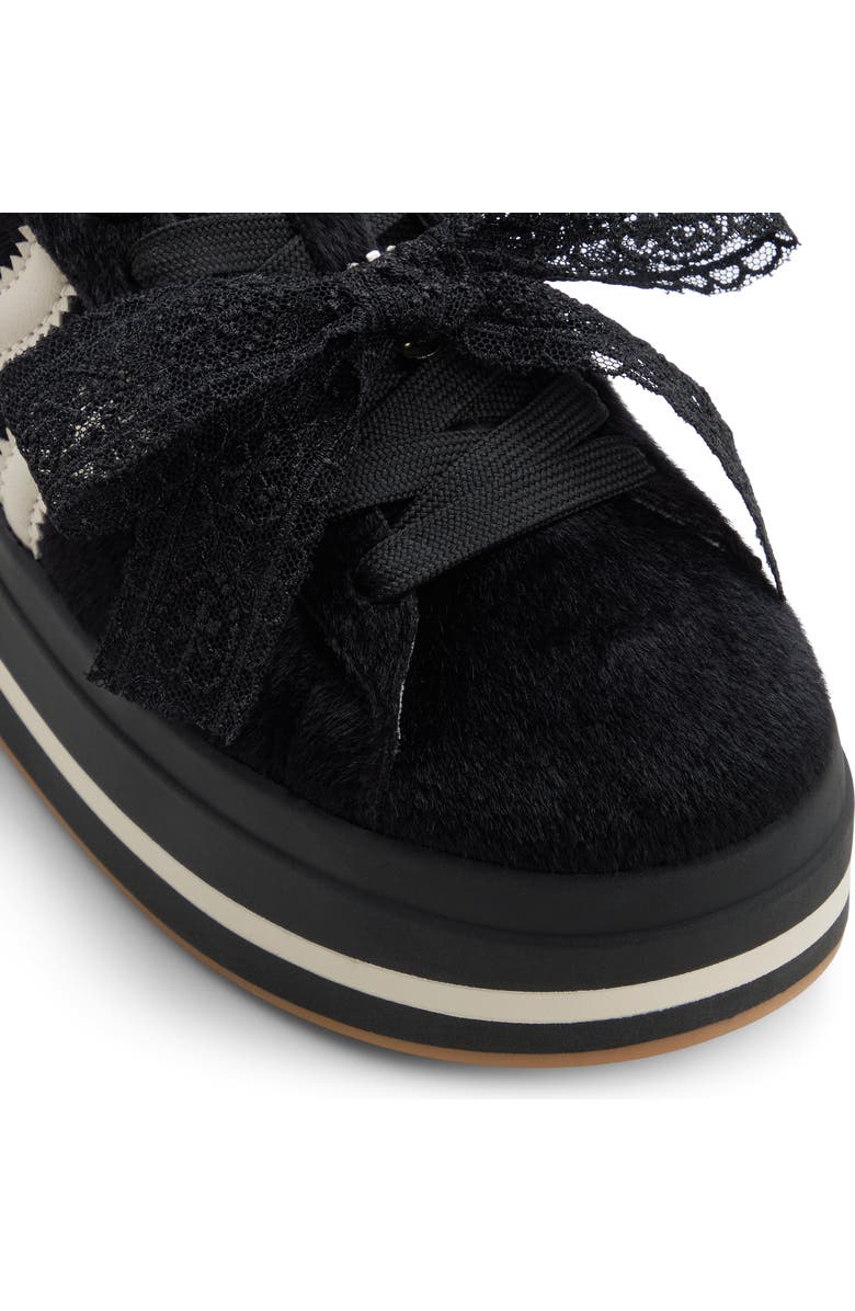 ALDO Paotlan Platform Sneaker, Alternate, color, Black/ White