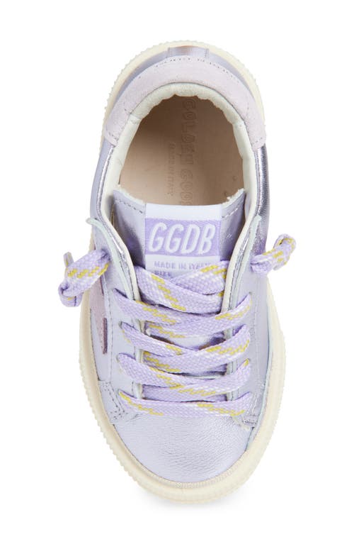 Golden Goose Kids' May Sneaker In Purple