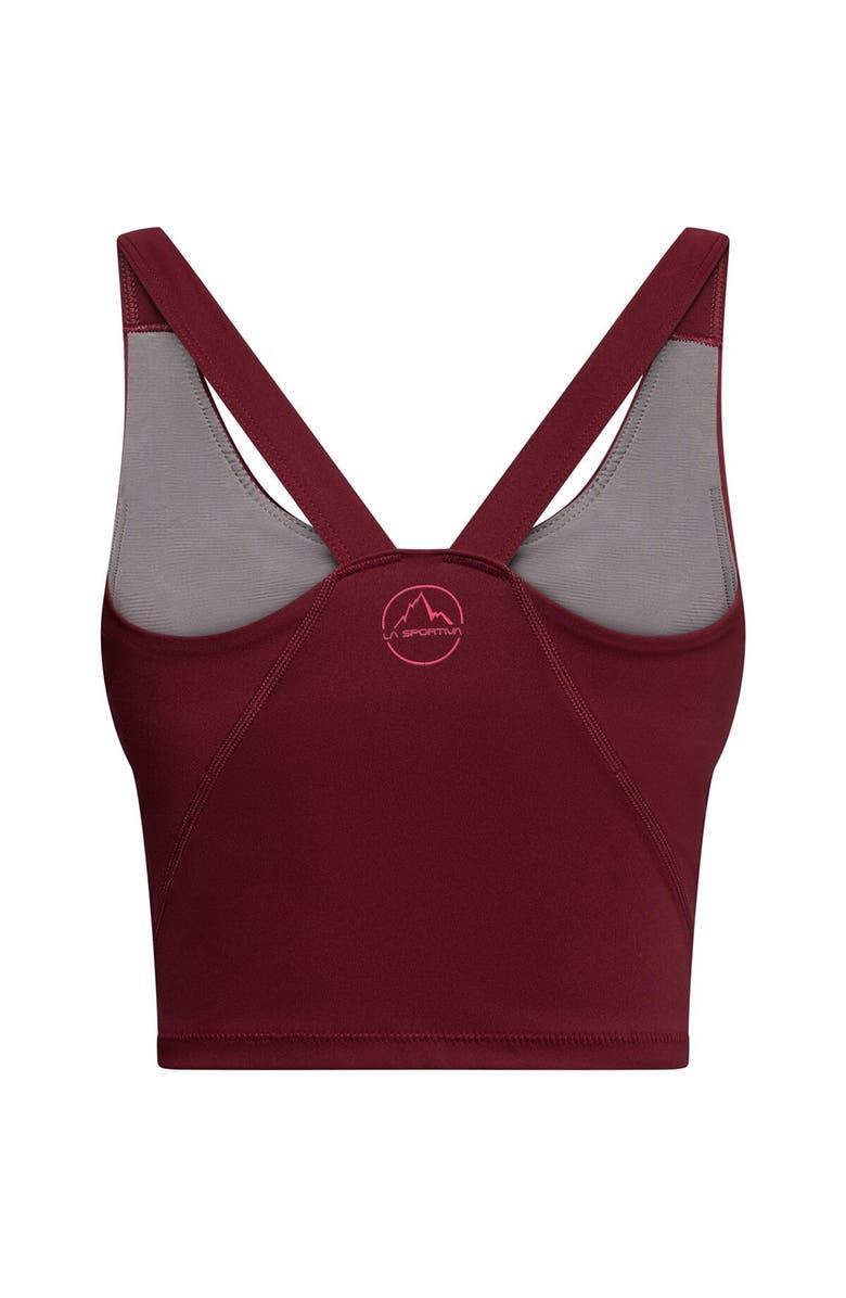 La Sportiva Cosmosis Bra Tank Top - Women's, Alternate, color, Redwood/Azalea