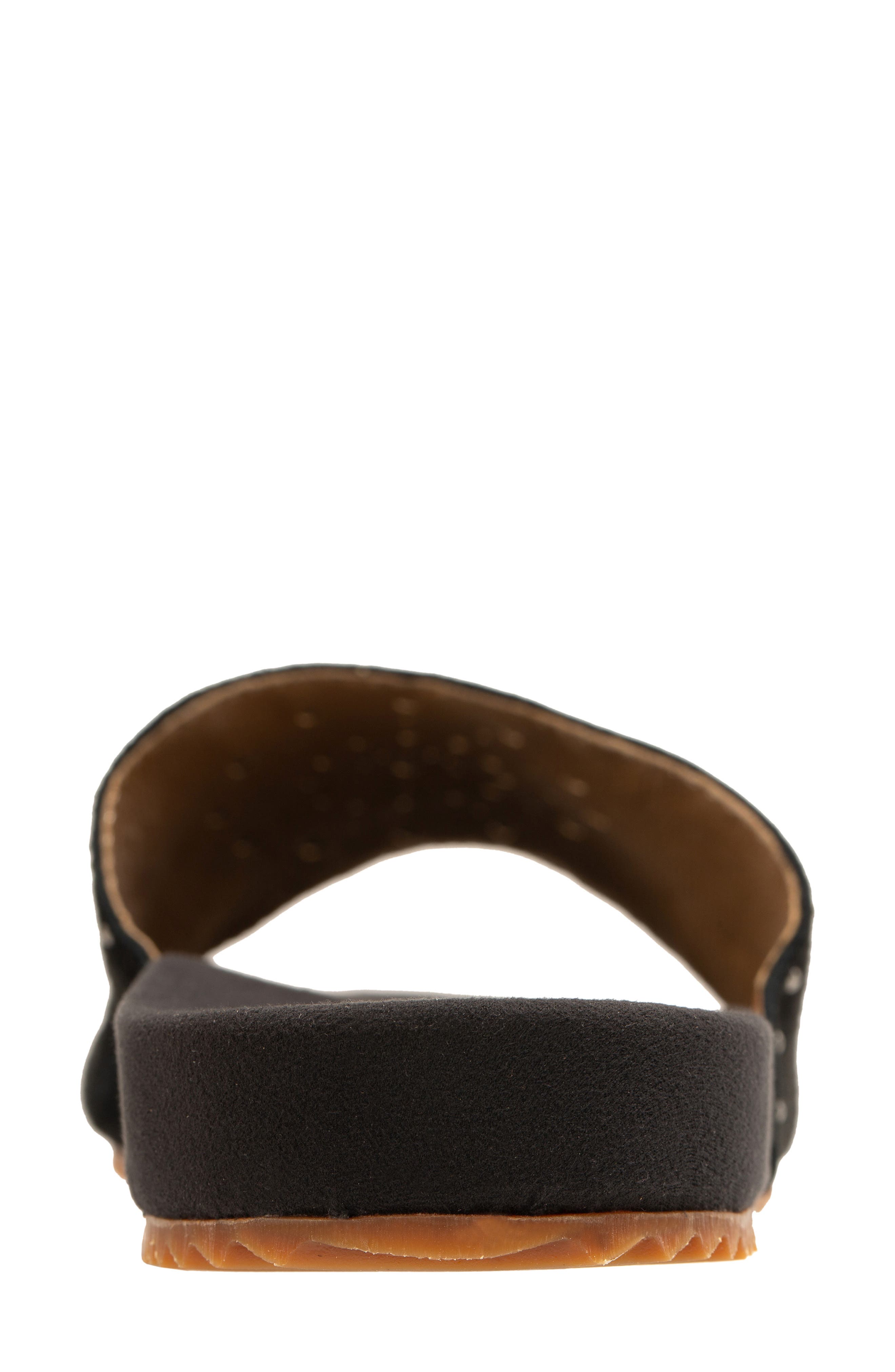Revitalign Sofia Stud Slide Sandal, Alternate, color, Black