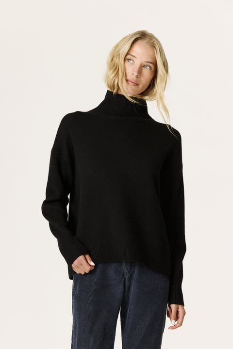 Joslynne Oversized Cashmere Turtleneck