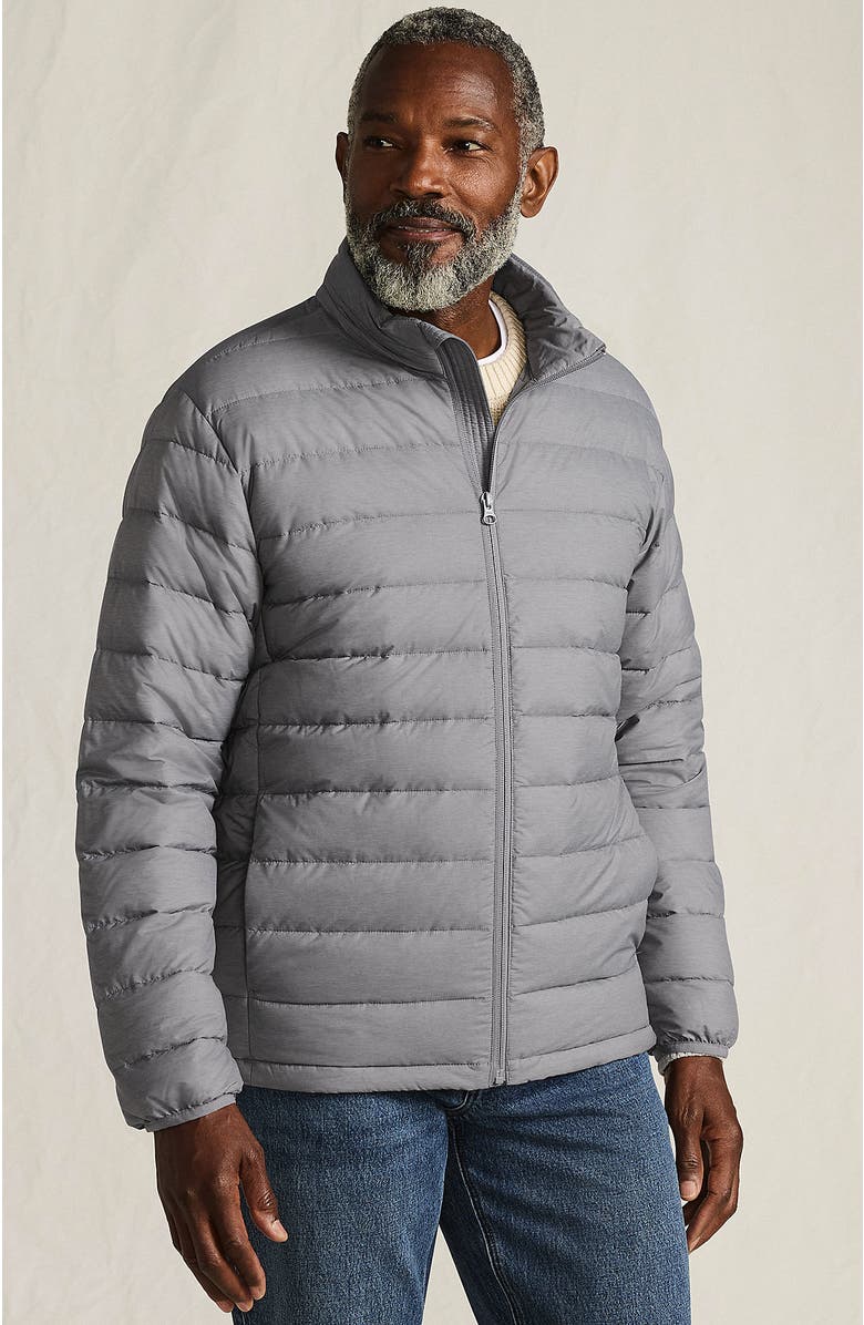 Lands' End Wanderweight Ultralight Packable Down Jacket, Main, color, Mica Heather