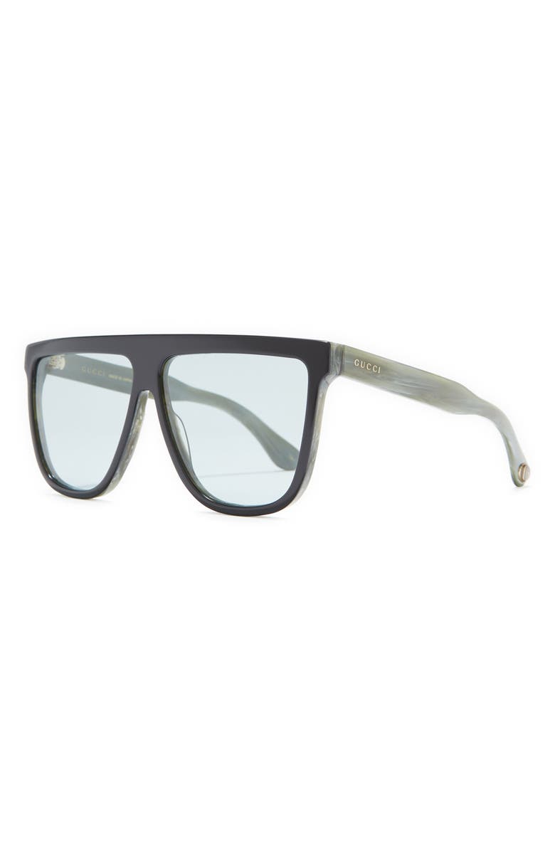 Gucci 61mm Square Sunglasses, Alternate, color,