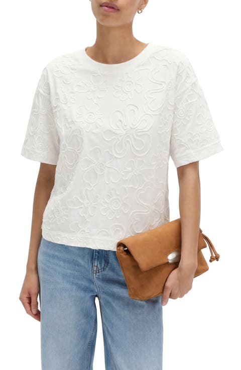 Boxy Appliqué T-Shirt