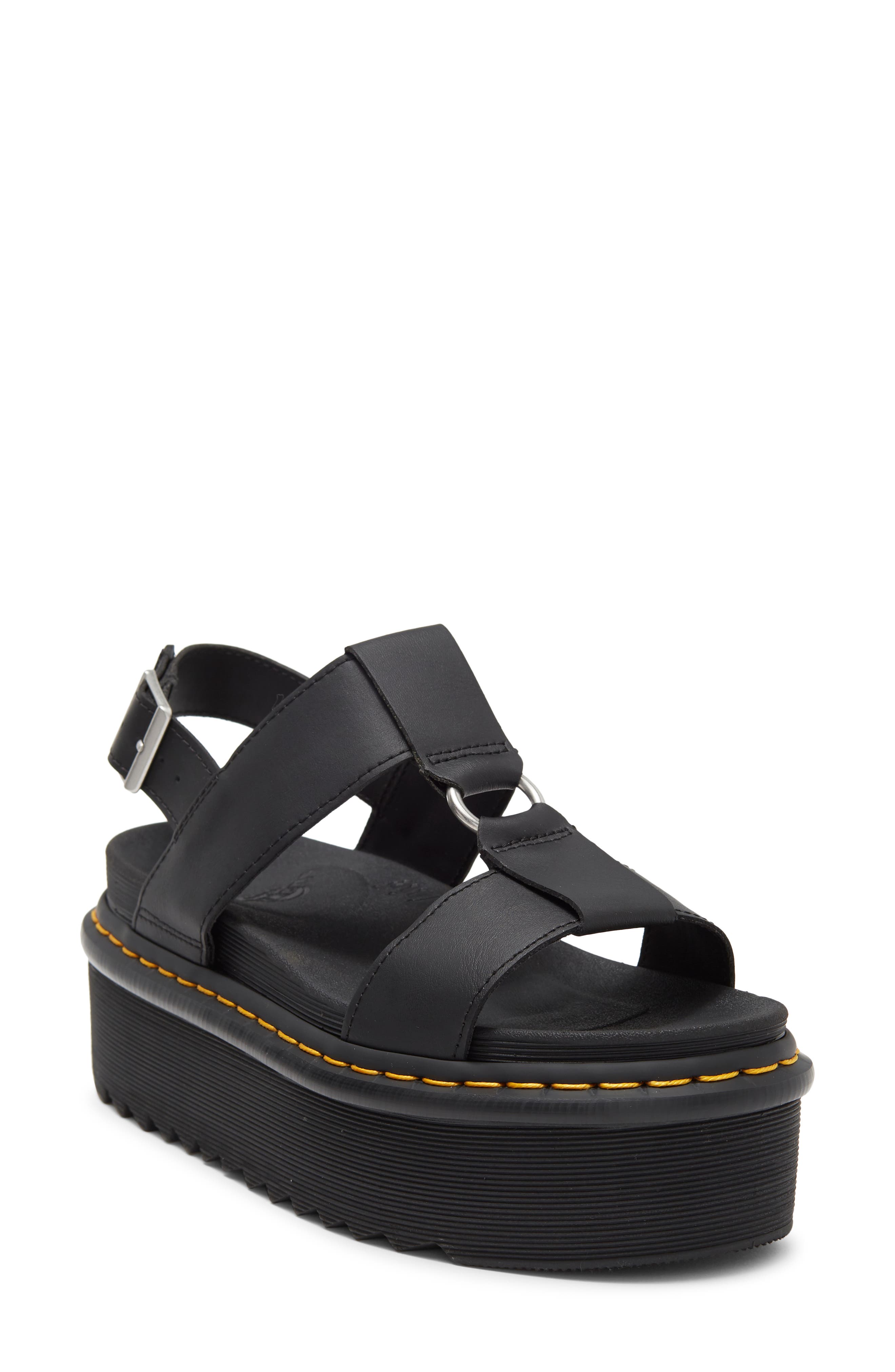 Dr. Martens Francis Platform Sandal, Main, color, 