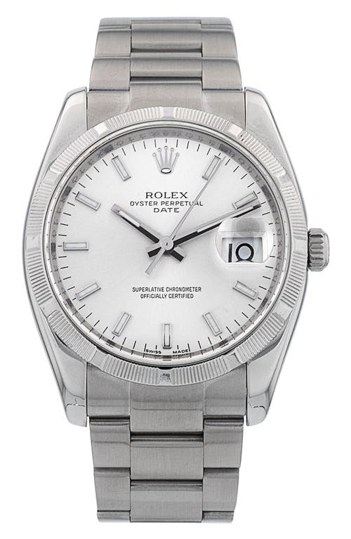 Shop Watchfinder & Co. Rolex Oyster Perpetual Date Bracelet Watch, 34mm