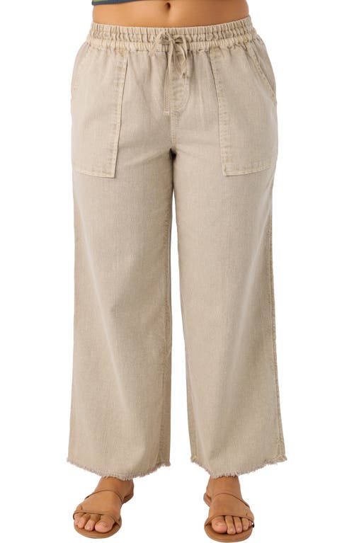 O'neill Sevie Drawstring Cotton Twill Pants