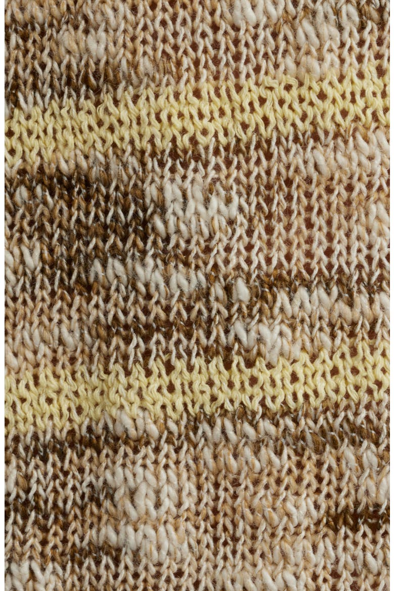 Marled Knit Cotton Blend Polo, Alternate, color, BEIGE MULTI