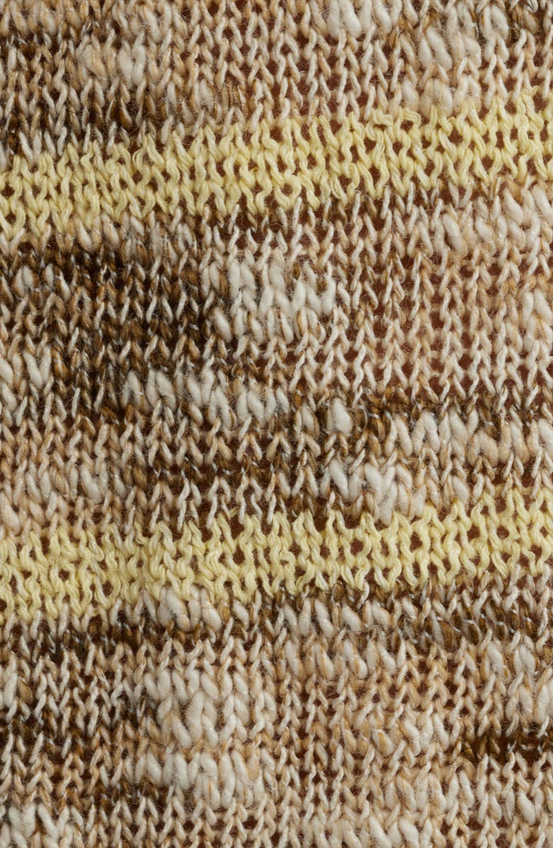 KROST Marled Knit Cotton Blend Polo, Alternate, color, Beige Multi