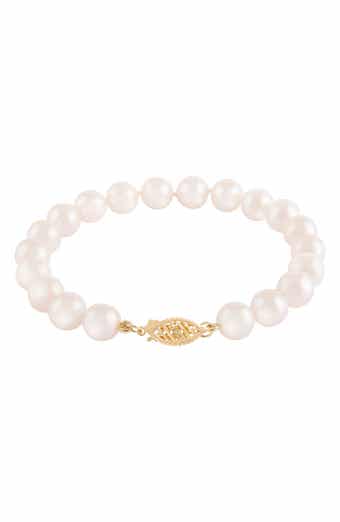 SPLENDID PEARLS 7-8mm Akoya Pearl Bracelet