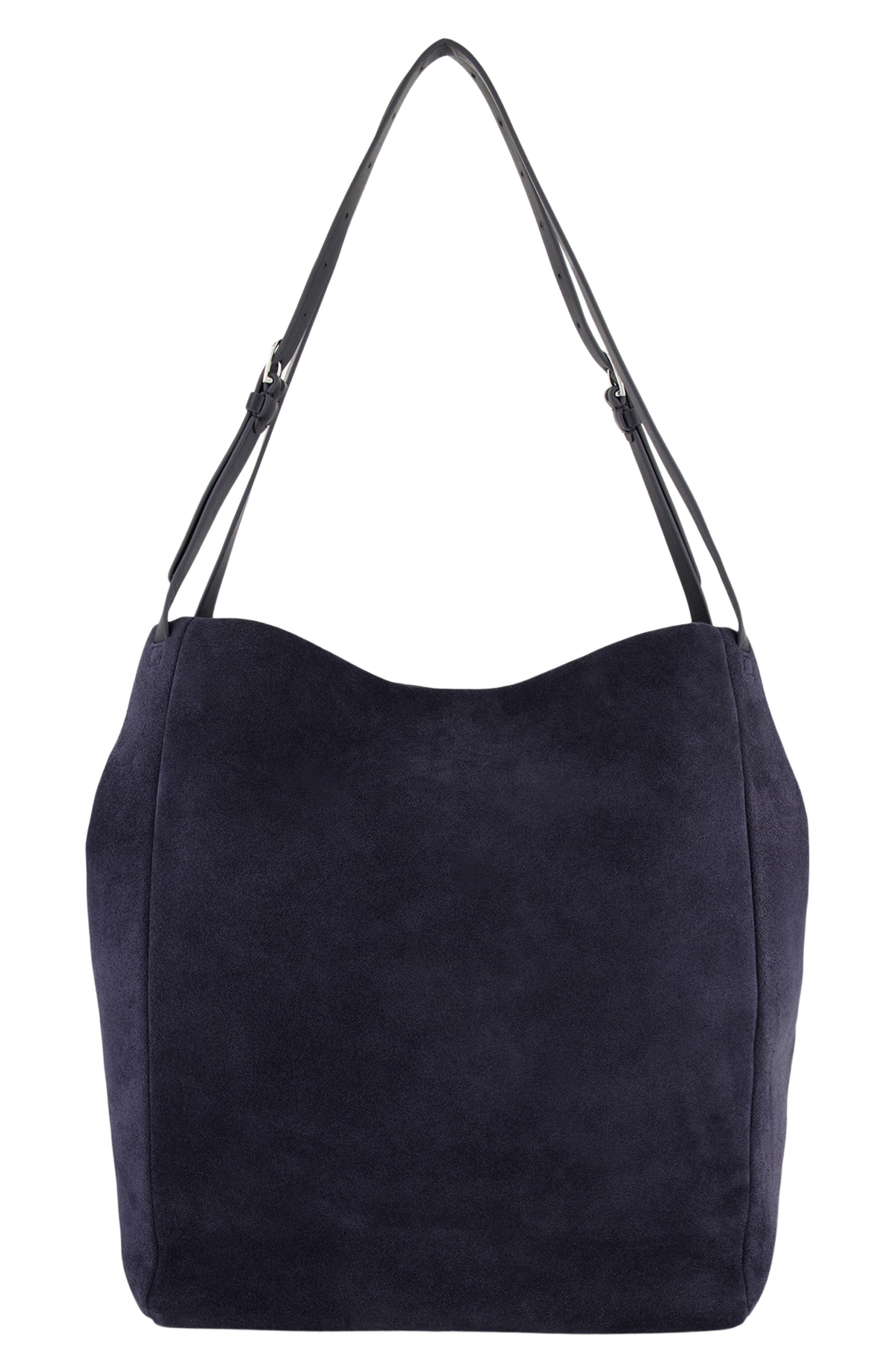 Vince Large Josie Suede Tote, Alternate, color, Coastal