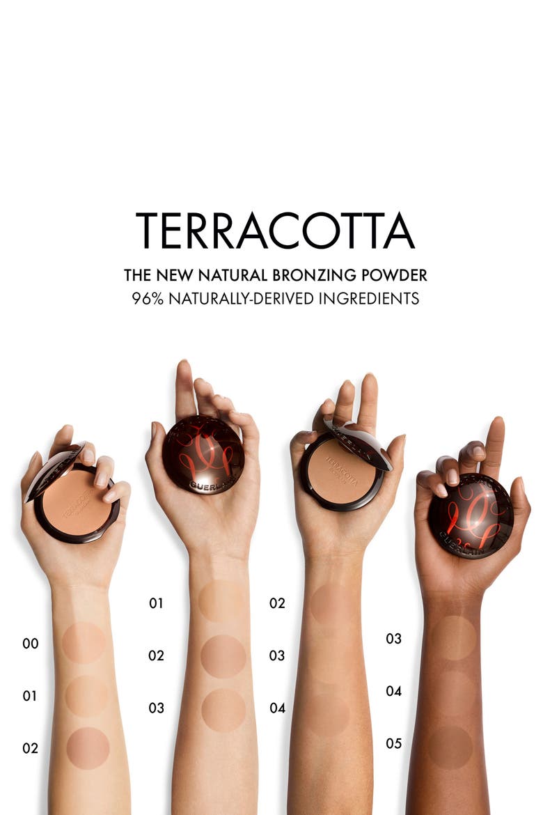 Terracotta Sunkissed Natural Bronzer Powder, Alternate, color, 00 LIGHT COOL