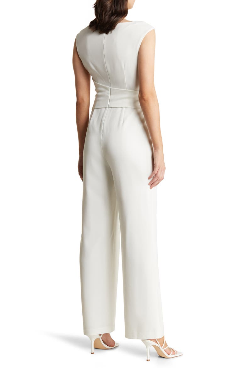 Cap Sleeve Jumpsuit, Alternate, color, IVORY
