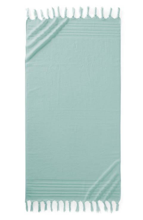 Ava Tied Fringe Bath Towel