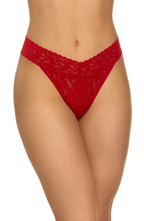 Original Rise Lace Thong