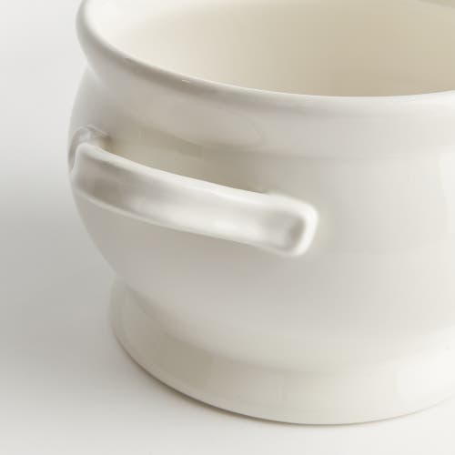 Napa Home & Garden Bradford Footed Bowl In White