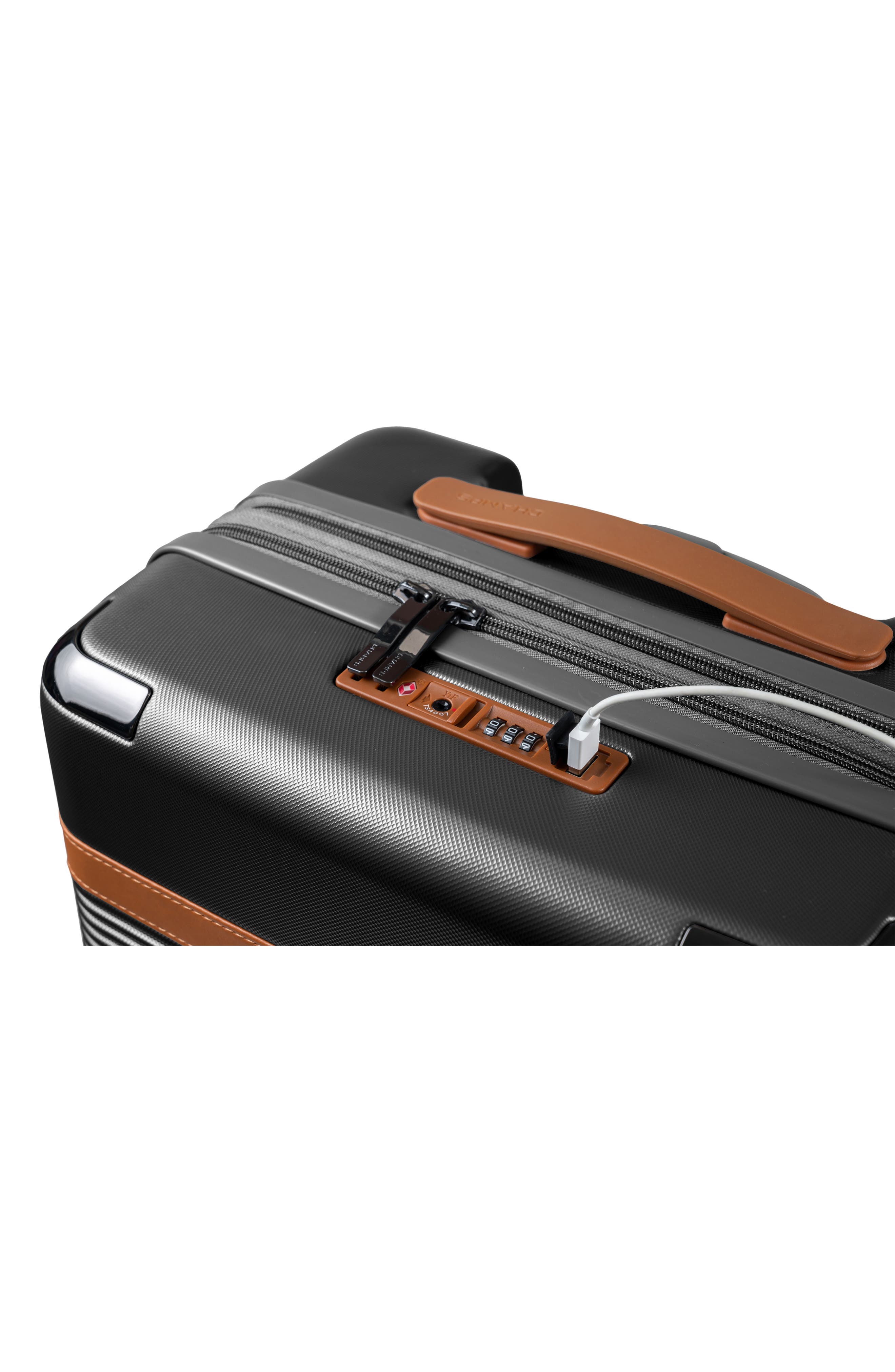 CHAMPS Vintage III Hardside 3-Piece Luggage Set, Alternate, color, 