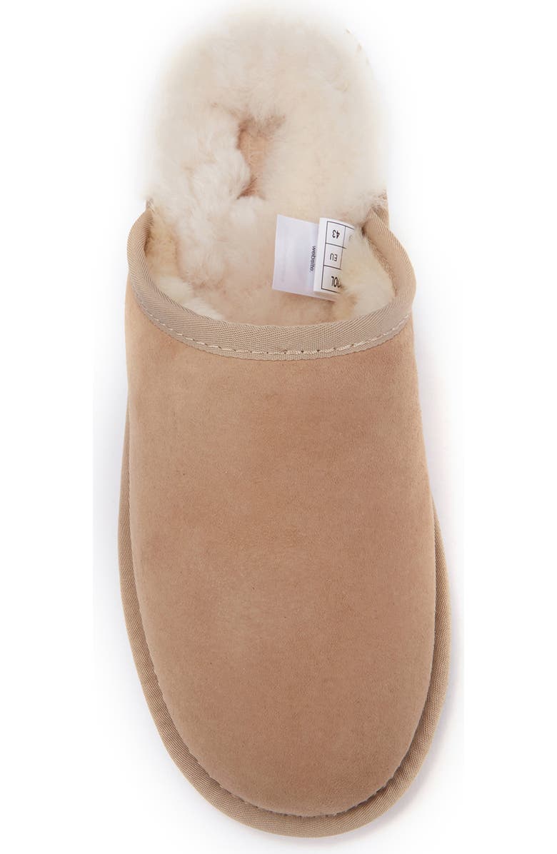 Australia Luxe Collective Mool Genuine Shearling Lined Slipper, Alternate, color, Sand