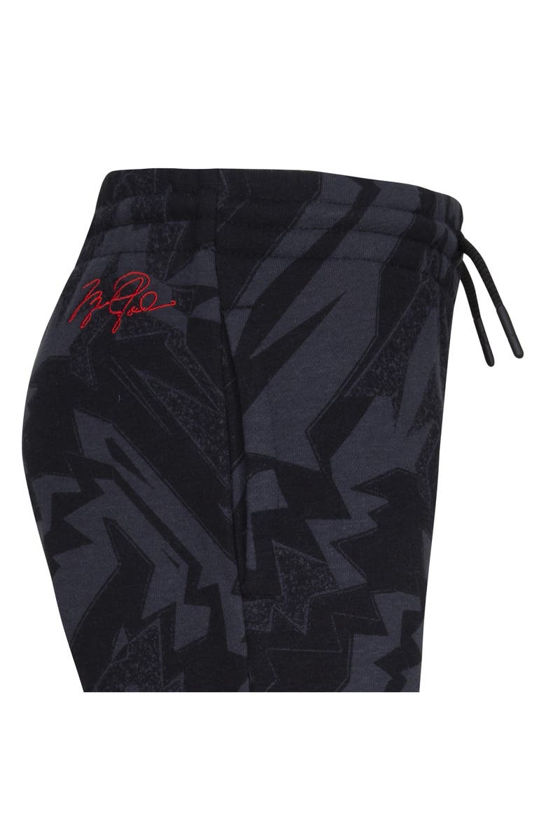 Jordan Kids' Essentials Allover Print Fleece Joggers, Alternate, color, Black