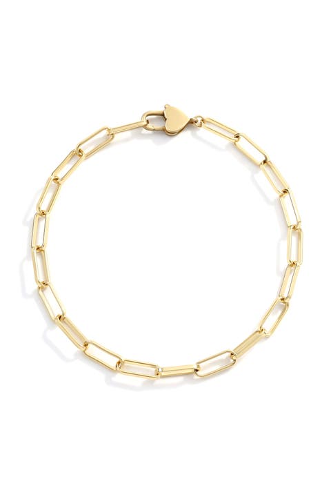 Heart Padlock Bracelet