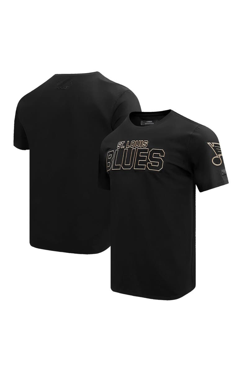 PRO STANDARD Men's Pro Standard Black St. Louis Blues Wordmark T-Shirt, Alternate, color, Black