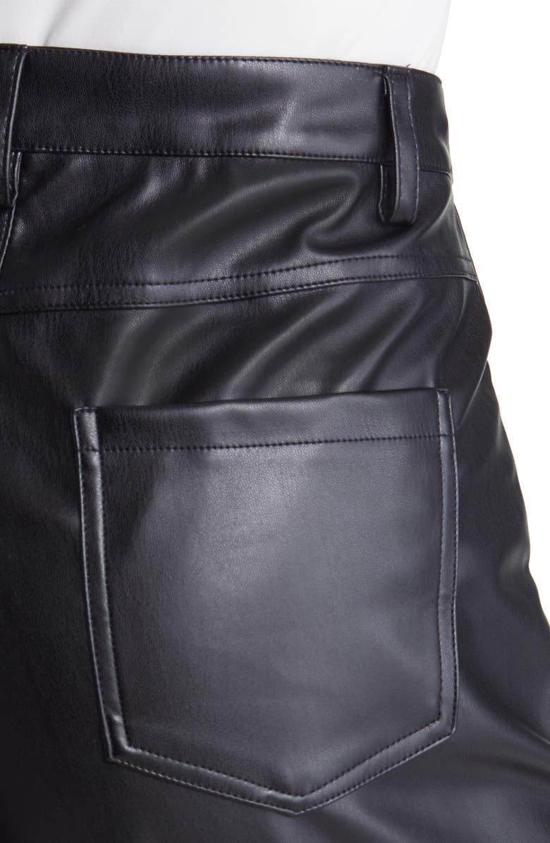 VERO MODA Bella High Waist Faux Leather Pants, Alternate, color,