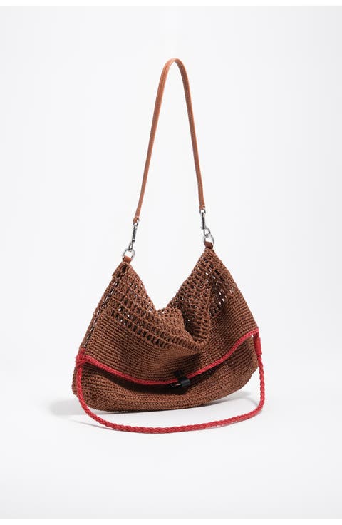 Medium Paper Shoulder Bag