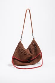 Bimba y Lola Medium Paper Shoulder Bag