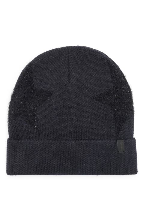 Metallic Star Beanie