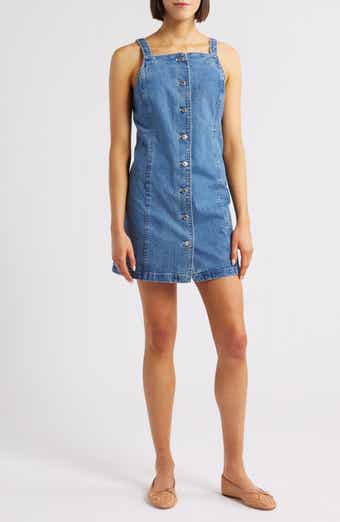 Alex Mill Alexis Button-Up Denim Minidress