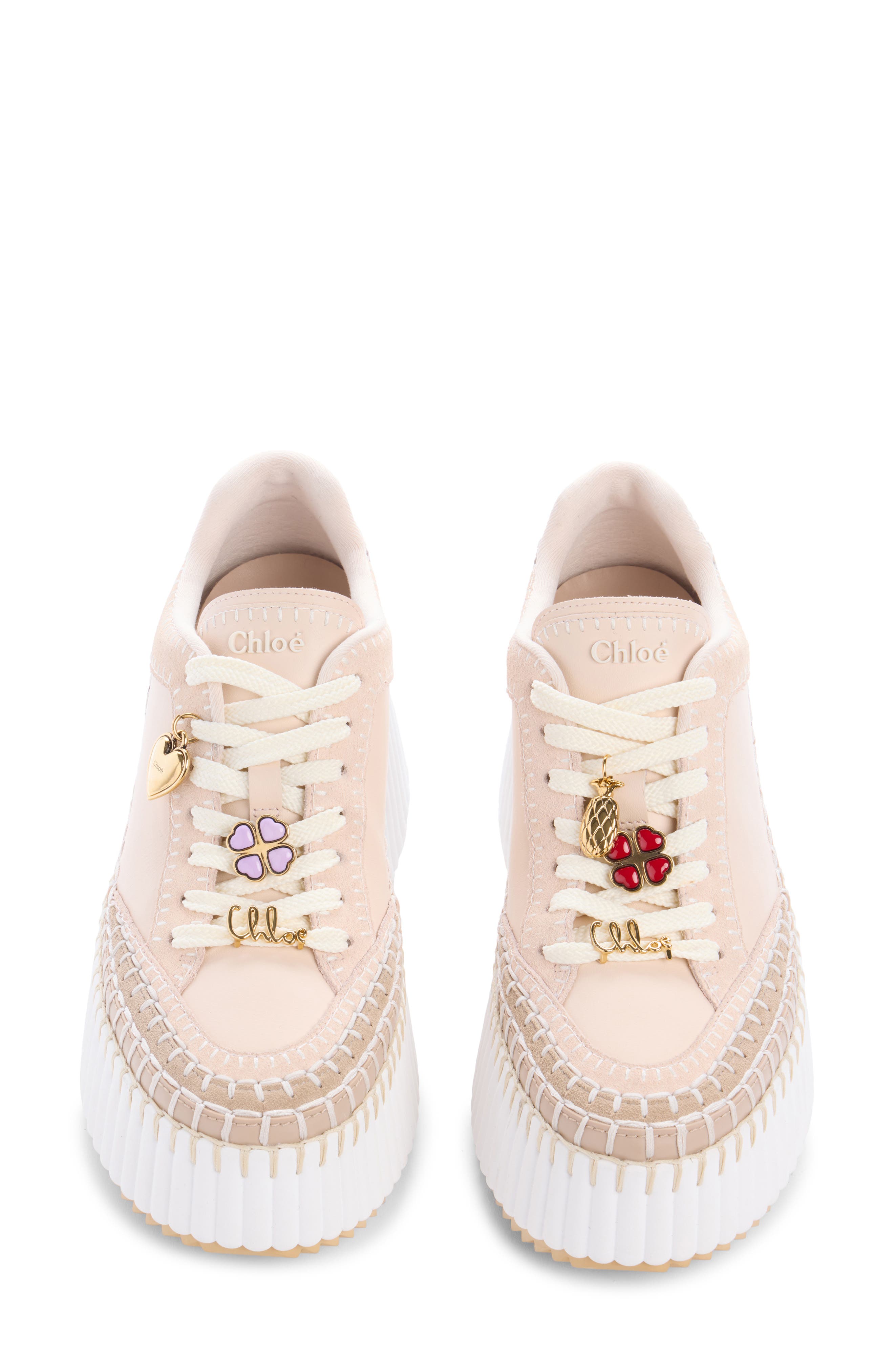 Nama Platform Wedge Sneaker, Alternate, color, DOVE GREY