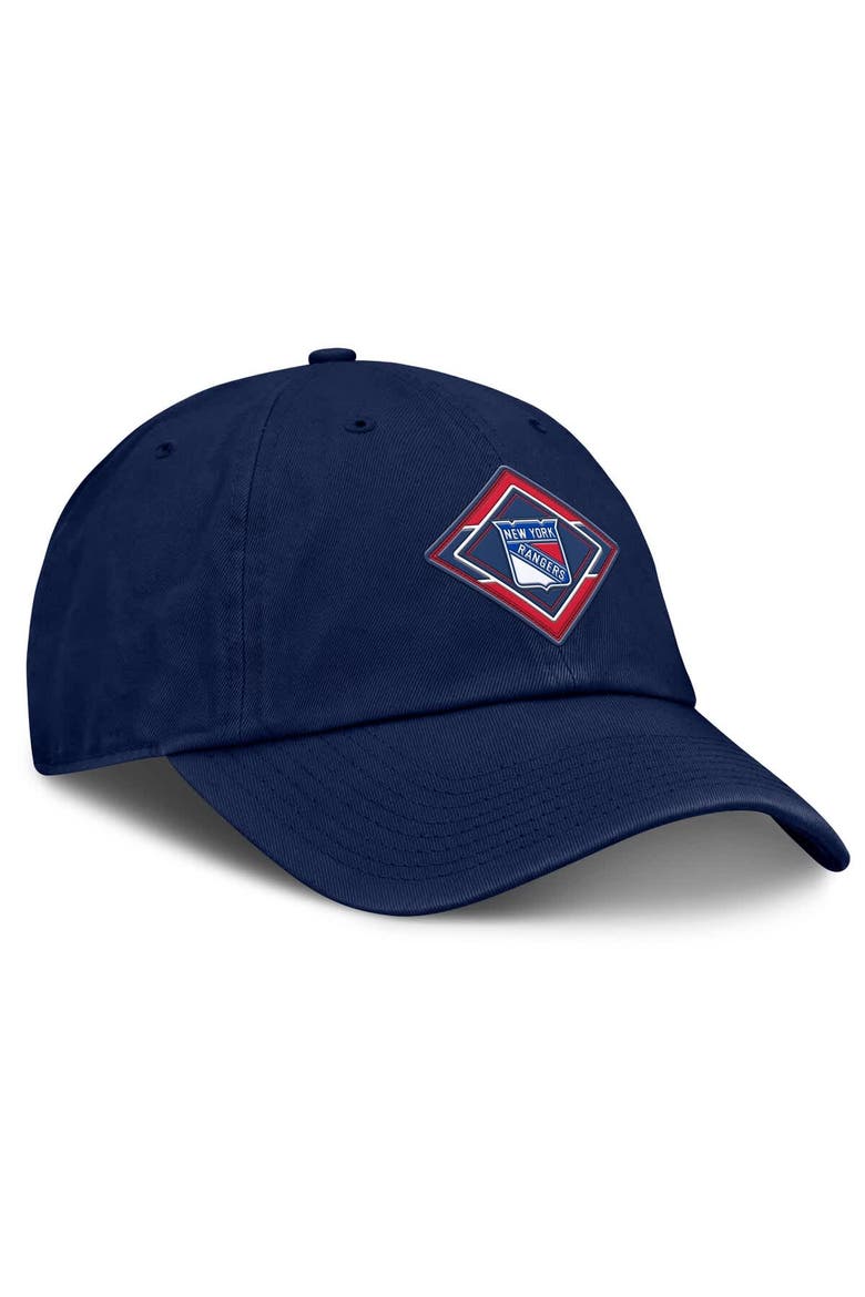 Women's Fanatics Navy New York Rangers Authentic Pro Rink Adjustable Hat, Alternate, color, Navy