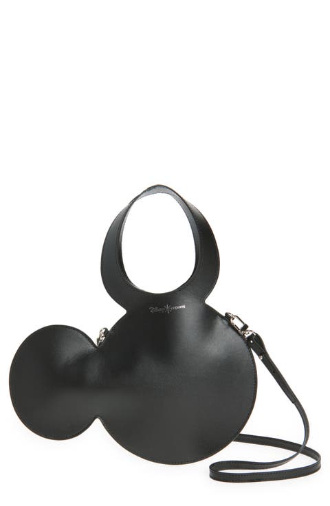 x Disney Baby Mickey Leather Crossbody Tote